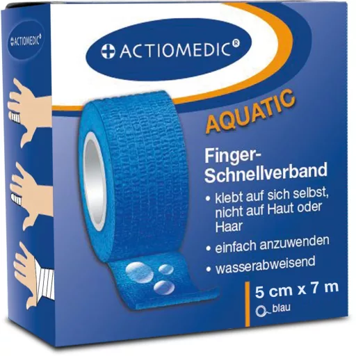 Nordik Actiomedic téphető ragtapasz, 3 cm x 7 m, kék