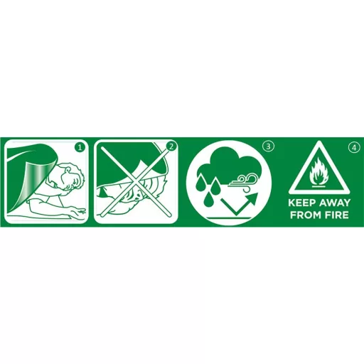 Nordik Cederroth izolációs mentőtakaró
