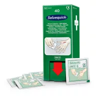   Nordik Cederroth Salvequick sebtisztító kendő sebkezelő adagoló utántöltő, 40 db