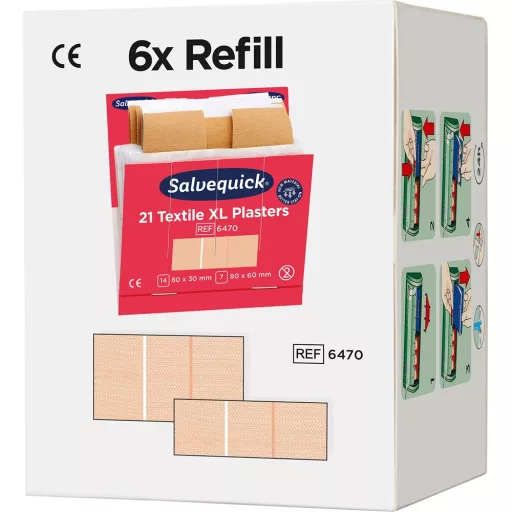 Nordik Cederroth Salvequick nagy textil sebtapasz utántöltő