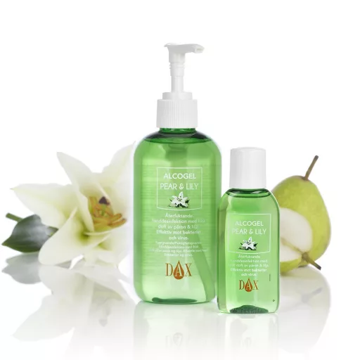 Nordik DAX Alcogel Pear & Lily kézfertőtlenítő gél 250 ml pumpás flakon