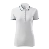 Póló Urban galléros női white M