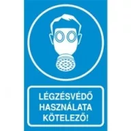 svédő használata kötelező!"