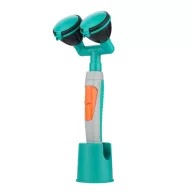   Nordik B-Safety ClassicLine kézi szemzuhany két 45°-os szórófejjel, falra/asztalra szerelhető