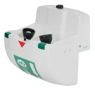  Nordik B-Safety PremiumLine 2-az-1-ben szem- és arczuhany egység gyűjtőtállal és fedéllel, falra szerelhető