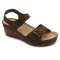Szandál 1130 LEON Comfort női bőr, fekete, 41