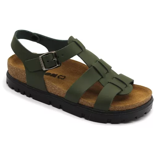 Szandál 6300 LEON Comfort női bőr, arany, 40
