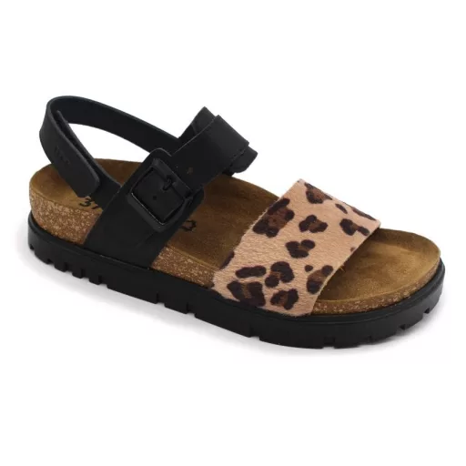 Szandál 6302 LEON Comfort női bőr, fehér, 41
