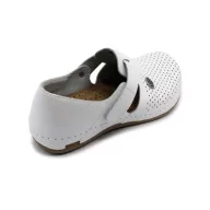 Cipő 959 Leon Comfort női bőr, fehér, 38