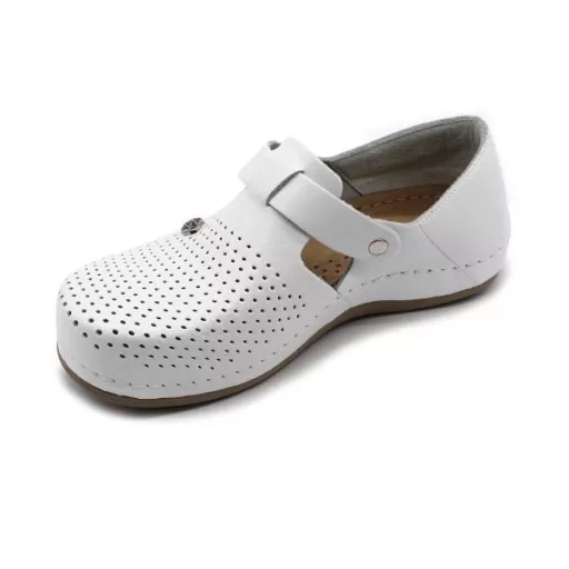 Cipő 959 Leon Comfort női bőr, fehér, 41