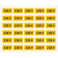 230 V, vinil öntapadó, 20x10