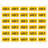 400 V, vinil öntapadó, 20x10