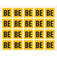 BE, vinil öntapadó, 20x20