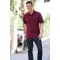 Póló (Gildan Ultra Cotton) galléros (100%pamut) black, S