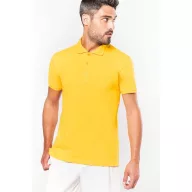   Pólóing Kariban férfi rövid ujjú férfi (100% pamut) white, M