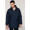 Kabát Kariban bélelt férfi unisex (450g/m2) navy, M