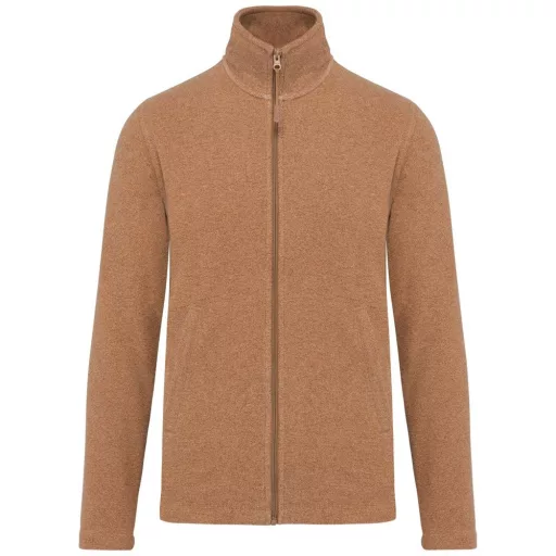 Pulóver Kariban Falco polár férfi cipzáras unisex (300g/m2) cloudy blue heather, S