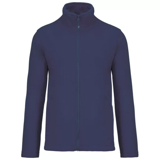 Pulóver Kariban Falco polár férfi cipzáras unisex (300g/m2) red, 3XL