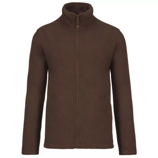 Pulóver Kariban Falco polár férfi cipzáras unisex (300g/m2) sage, 2XL