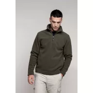  Pulóver Kariban Enzo férfi unisex (100%poliészter 300g/m2) convoy grey, L