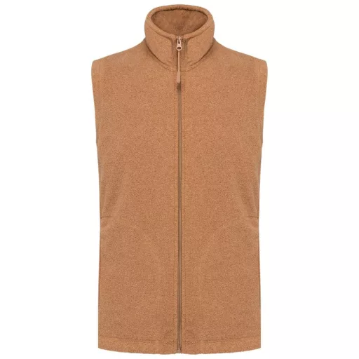 Mellény Kariban Luca polár férfi cipzáras férfi (300g/m2) red, 3XL
