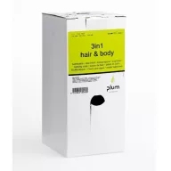   Plum 3in1 bőr és környezetbarát tusfürdő, sampon és hajkondícionáló, 4.2L