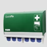   Plum QuickFix zárható, utántölthető ragtapasz adagoló 90 db fémszálas kék tapasszal