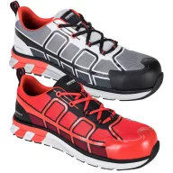   Cipő OlymFlex Barcelona S1P trainer kompozit piros/fekete 38