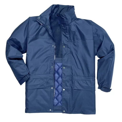 Kabát Oban bélelt sötétkék/királykék XXL