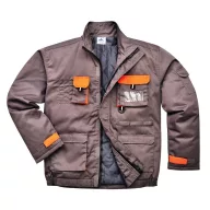 Kabát Texo Contrast bélelt szürke/narancs 3XL