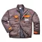 Kabát Texo Contrast bélelt szürke/narancs 3XL