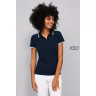 Pólóing Sols Practice női női, white/navy, XL