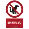 NEM KUTYA WC!, PVC 1 mm, 160x250