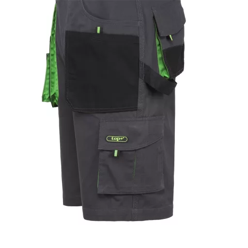 Rövidnadág (100%pamut) TOP GREEN 100 SHORT, green, L