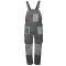 Nadrág kantáros (65%poliészter) TOP GREEN BIBPANTS, szürke, L