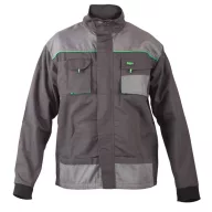   Munkakabát (65%poliészter 35%pamut) TOP GREEN JACKET, szürke, L