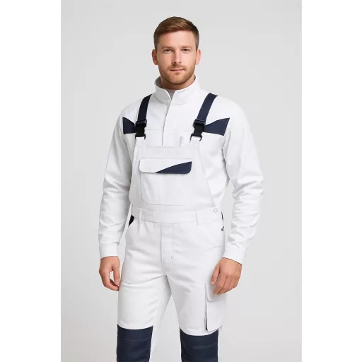 Munkaruha set TOP NOVA kabát és kantáros nadrág, zöld, 2XL