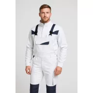   Munkaruha set TOP NOVA kabát és kantáros nadrág, fehér, L