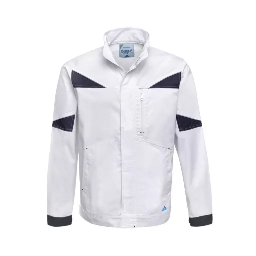 Munkakabát állítható mandzsetta/derék (65%poliészter) TOP NOVA, szürke, 5XL
