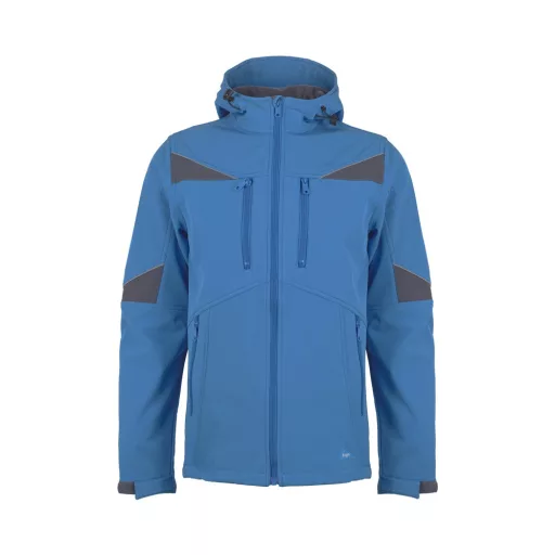 Munkakabát Softshell vízálló (94%poliészter 6%elasztán) TOP NOVA, szürke, 2XL