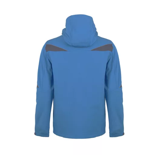 Munkakabát Softshell vízálló (94%poliészter 6%elasztán) TOP NOVA, szürke, L