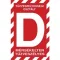 Tábla TUT 009001 Öntapadó 160x250 (D tűzveszélyességi osztályba sorolt helyiség)