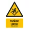 VIGYÁZAT! LÉPCSŐ!, PVC 1 mm, 160x250