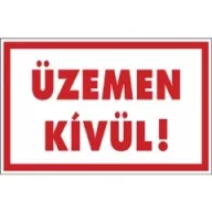 Sorozattábla, PVC 250x160 (ÜZEMEN KÍVÜL!)