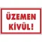 Sorozattábla, PVC 250x160 (ÜZEMEN KÍVÜL!)
